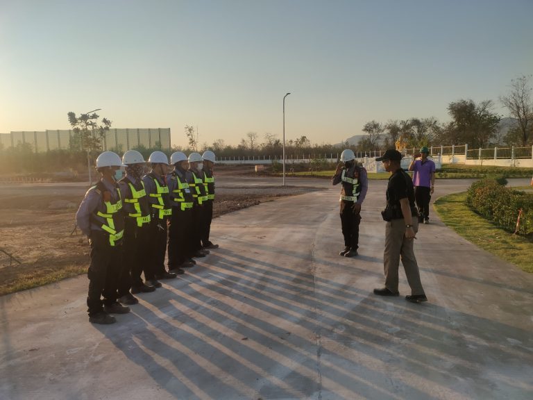 ฝึกยามโรงงานน้ำตาล มีนาคม 2568