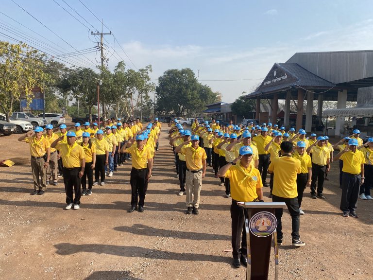 พิธีเปิดงานปลูกต้นไม้กันป้องกันไฟป่าเนื่องในวันสมเด็จพระนเรศวรมหาราช