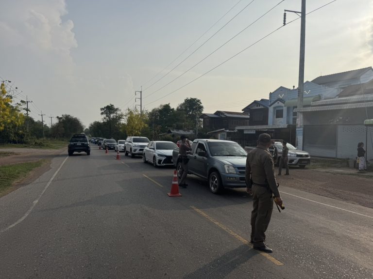 ตั้งจุดตรวจ จุดสกัด ตรวจวัดแอลกอฮอล์ เทศกาลปีใหม่ 2568